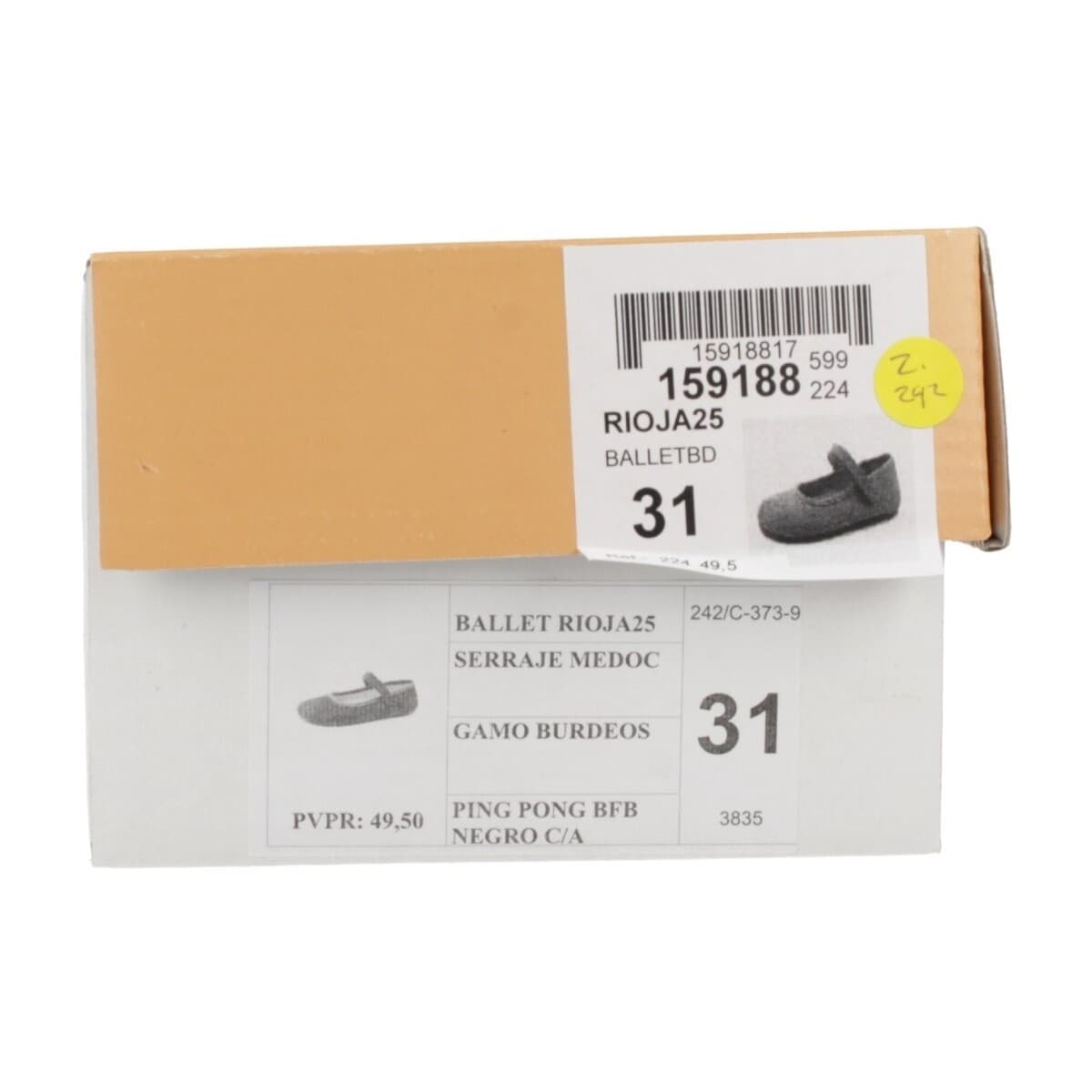 Girls' Dress Shoes Blanditos Bordeaux