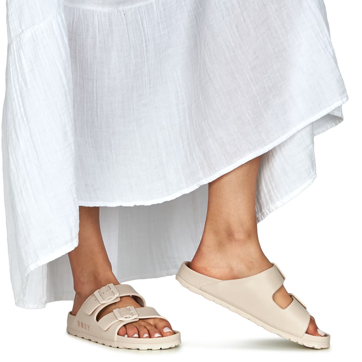 Women's Mules Roxy Beige