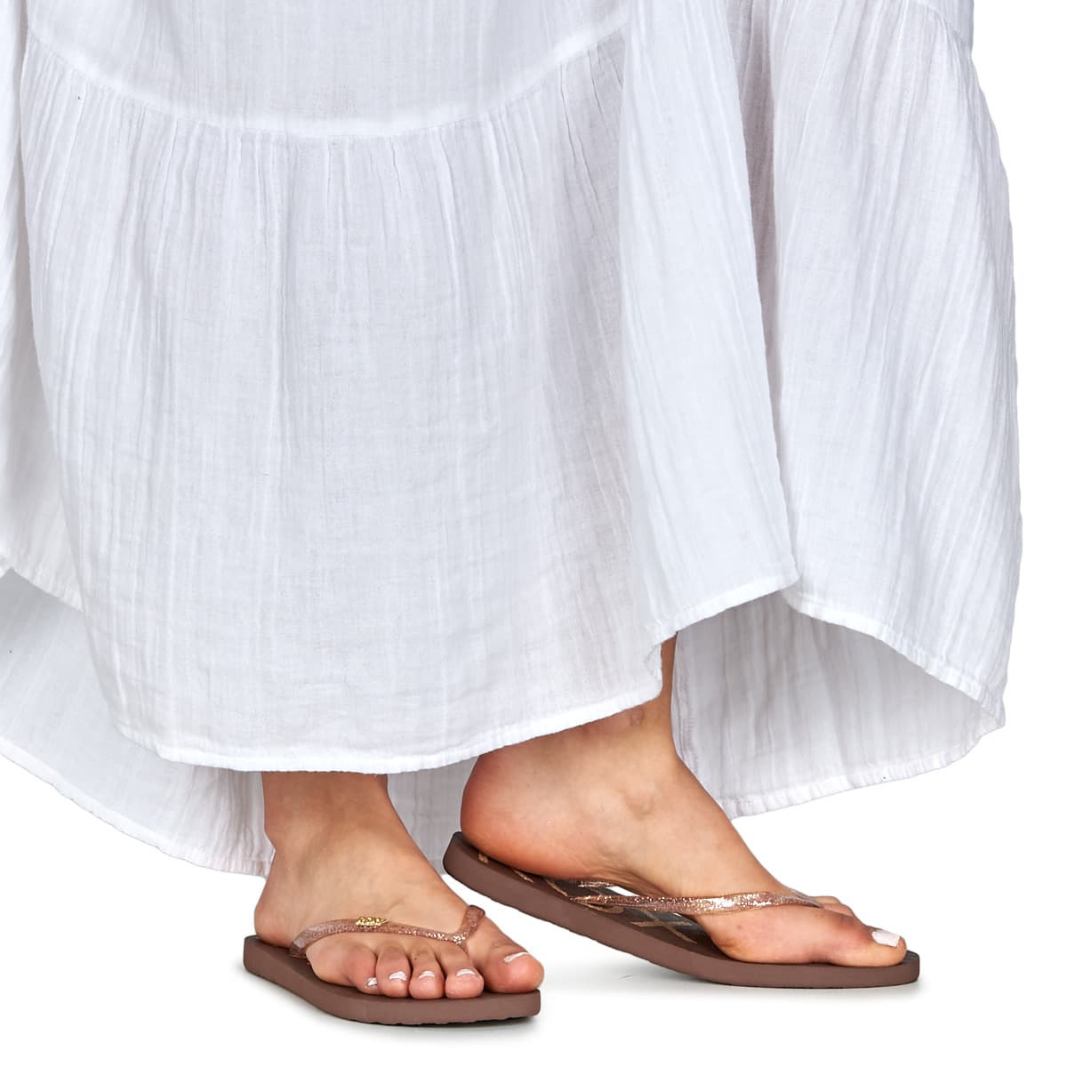 Women's Flip Flops Roxy Brown