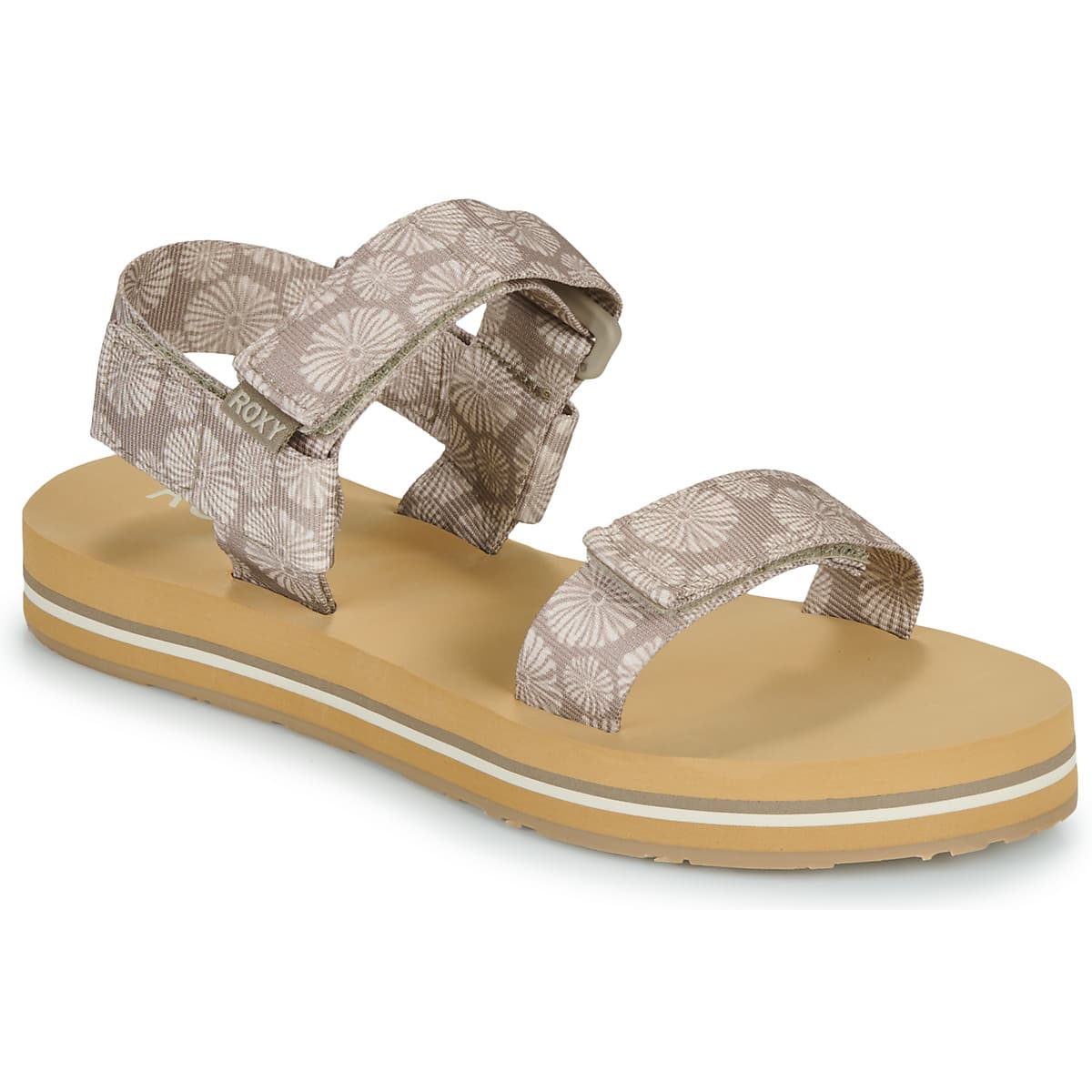 Women's Flip Flops Roxy Beige