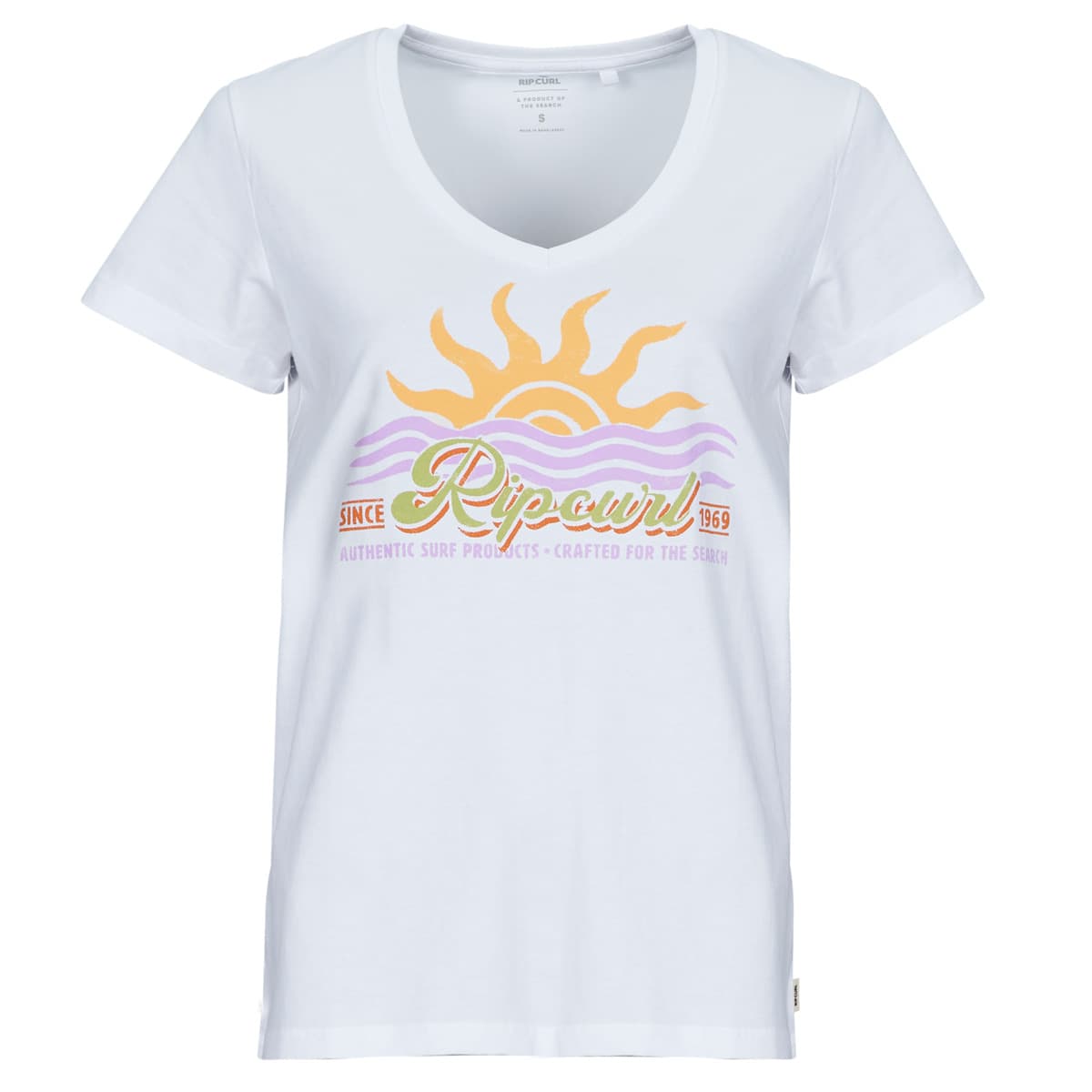 Women's T-Shirts Rip Curl White