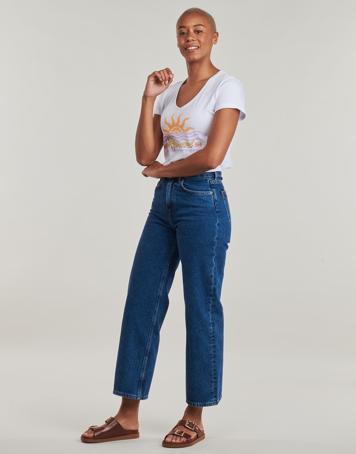 Women's T-Shirts Rip Curl White