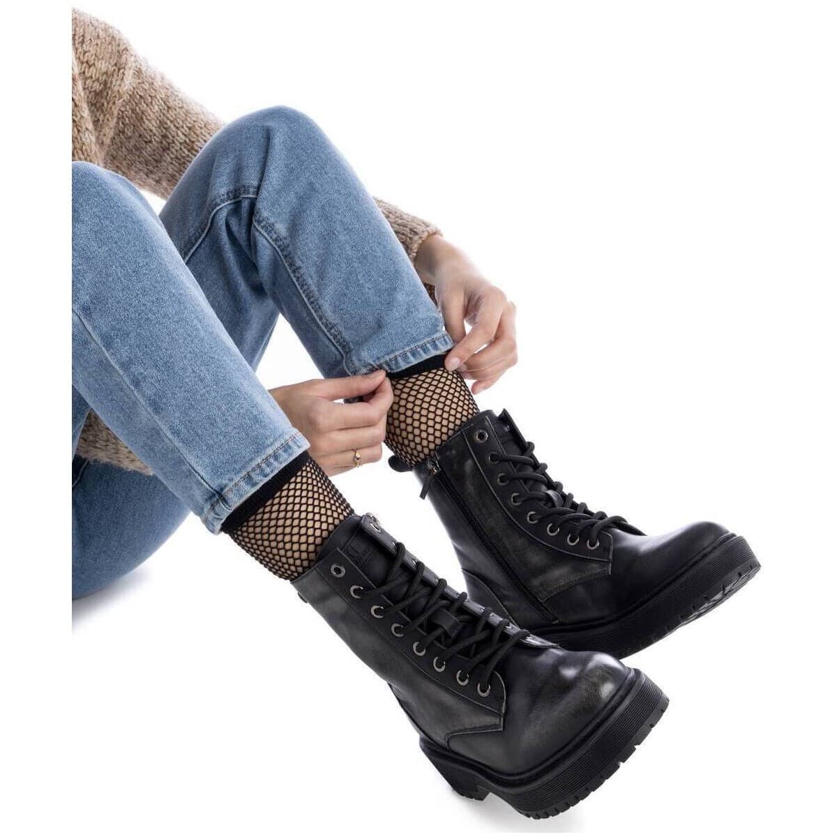 Women's Ankle Boots Xti Gray