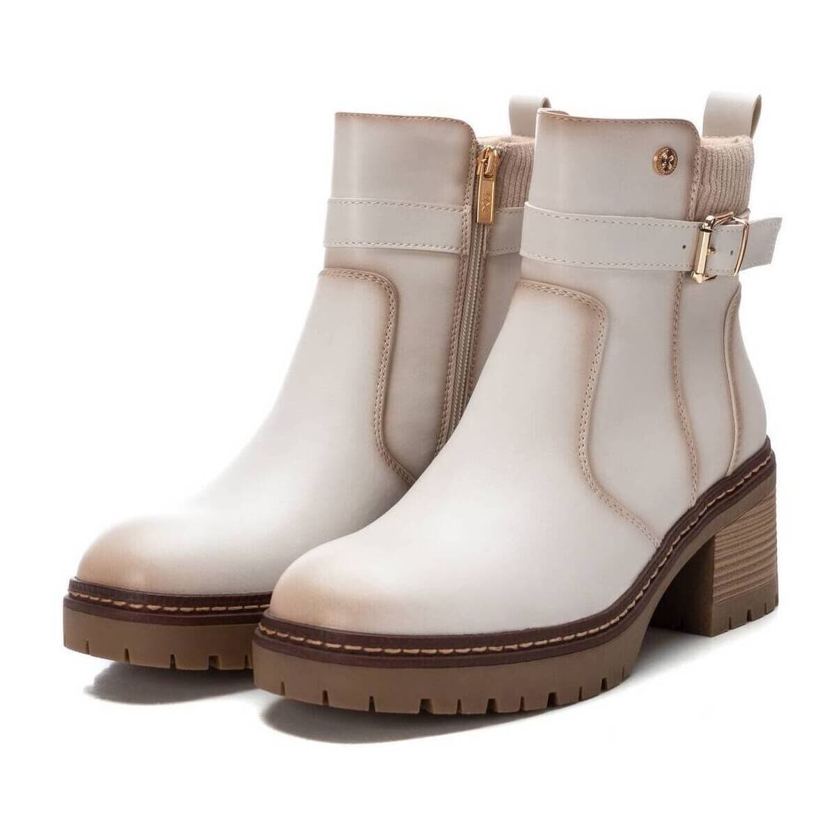 Women's Ankle Boots Xti Brown