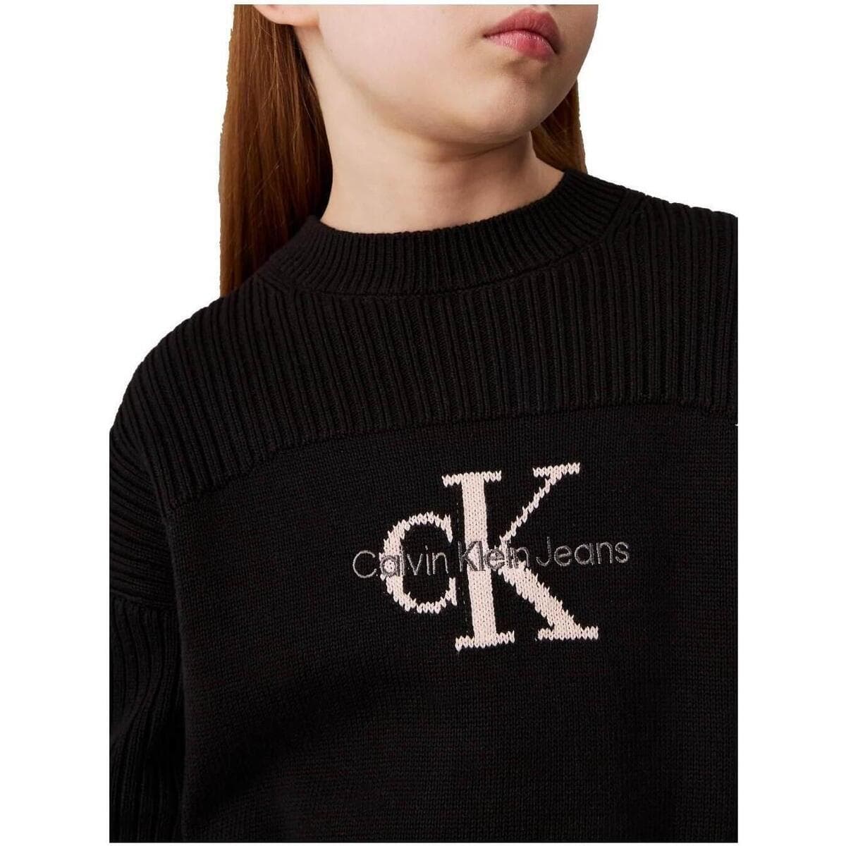 Girls' T-Shirts Calvin Klein Black