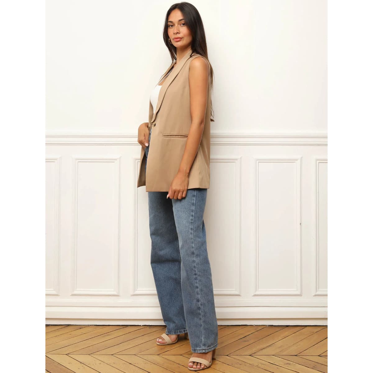 Women's Blazers La Modeuse Brown