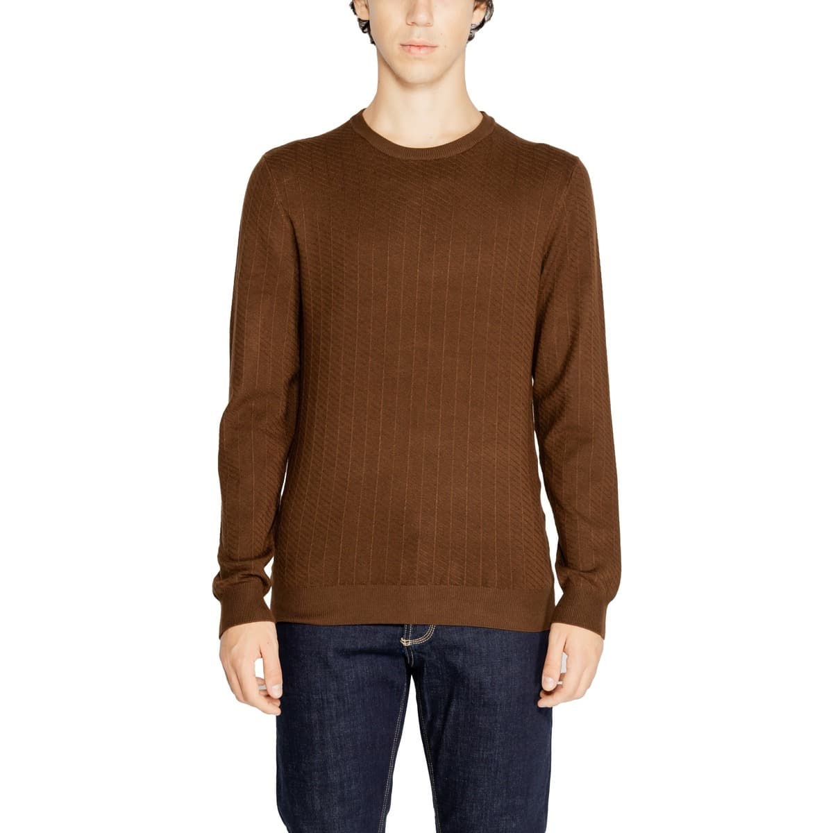 Men's Sweaters Antony Morato Brown