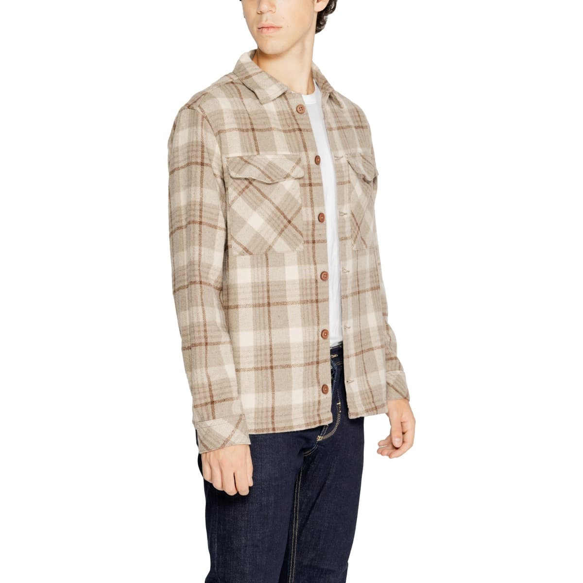 Men's Shirts Hamaki-ho Beige