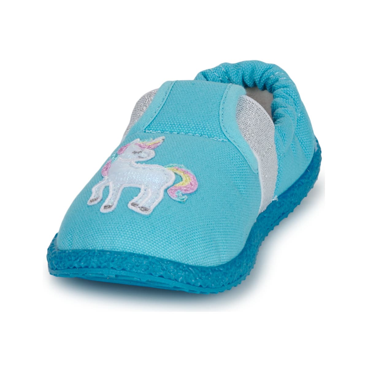 Girls' House Slippers Giesswein Blue