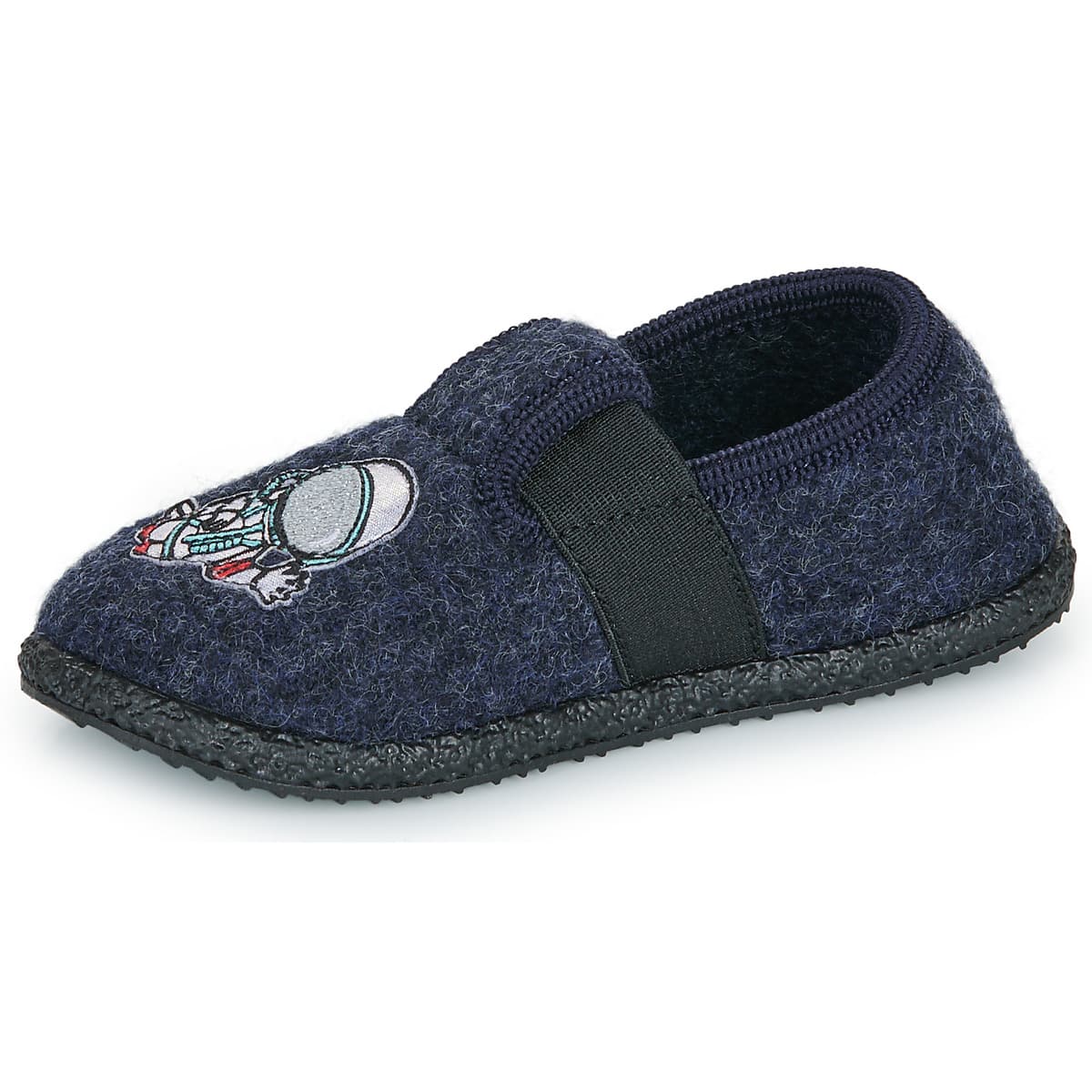 Boys' House Slippers Giesswein Blue