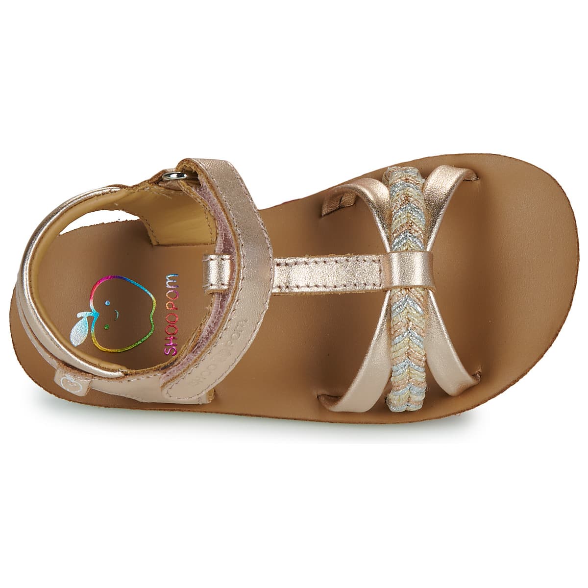 Girls' Sandals Shoo Pom Gold