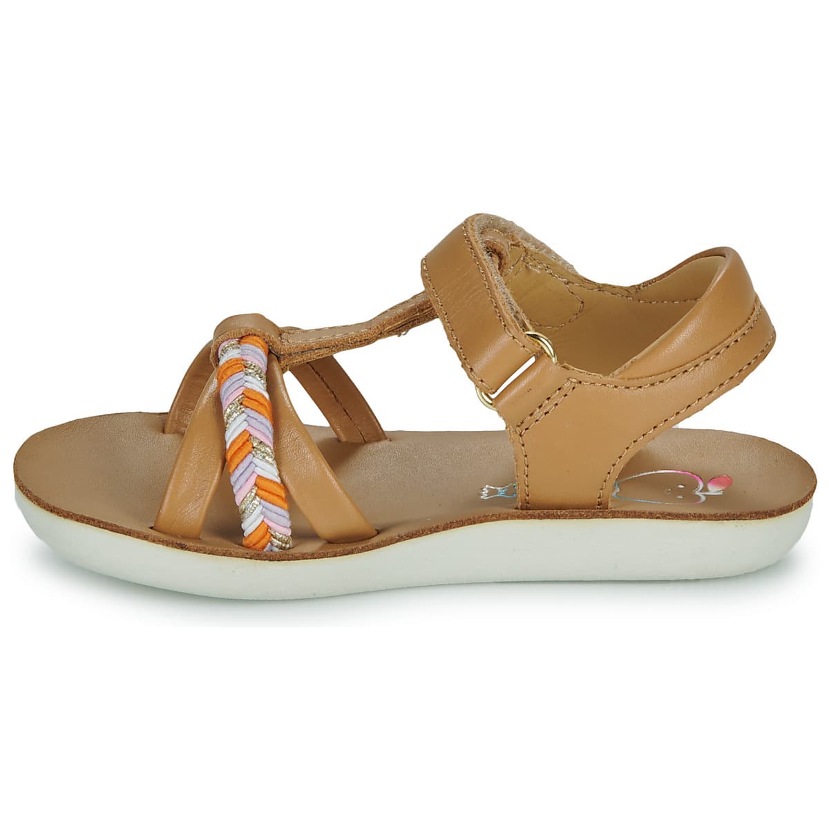 Girls' Sandals Shoo Pom Brown