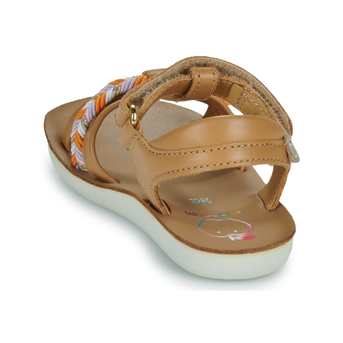 Girls' Sandals Shoo Pom Brown