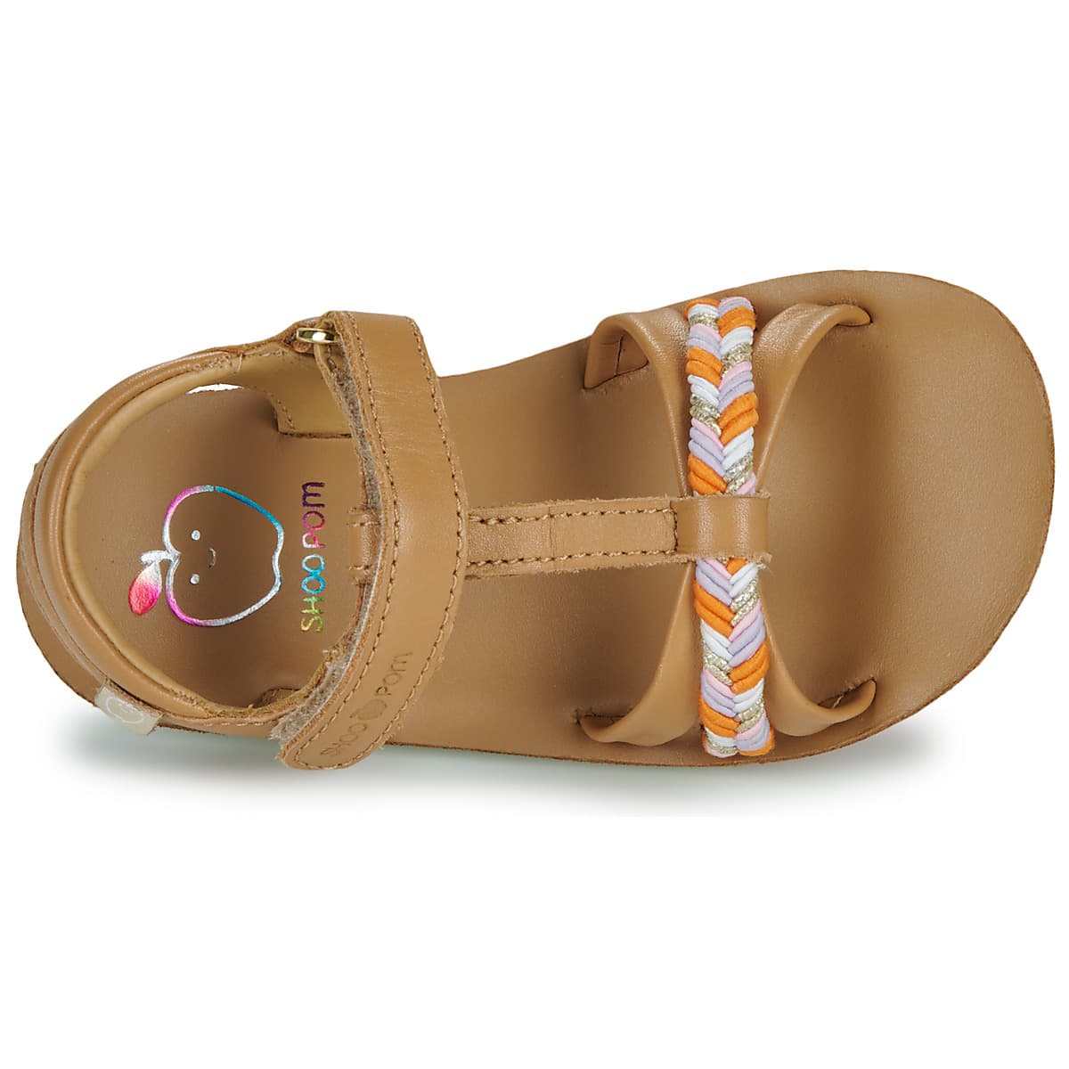 Girls' Sandals Shoo Pom Brown