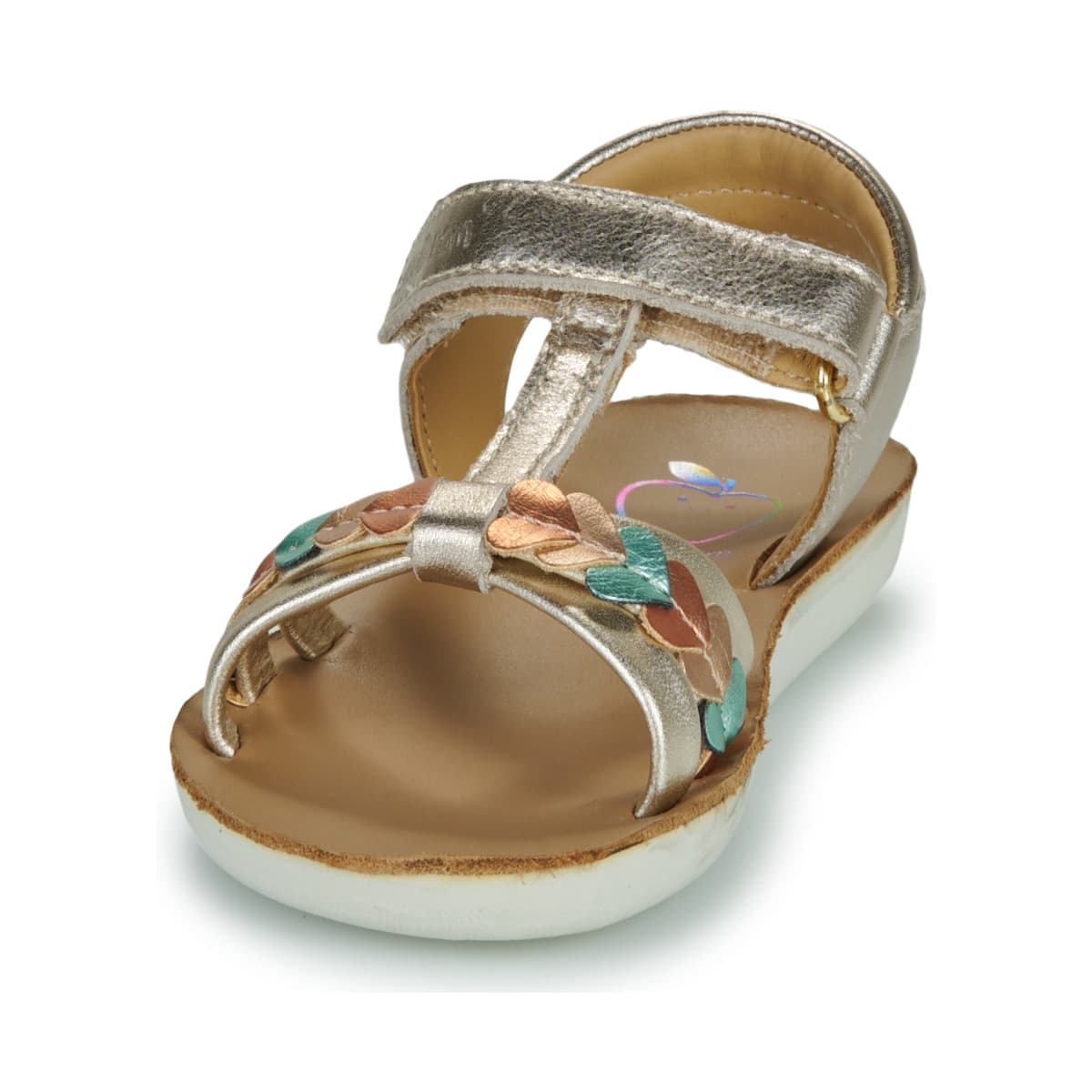 Girls' Sandals Shoo Pom Gold
