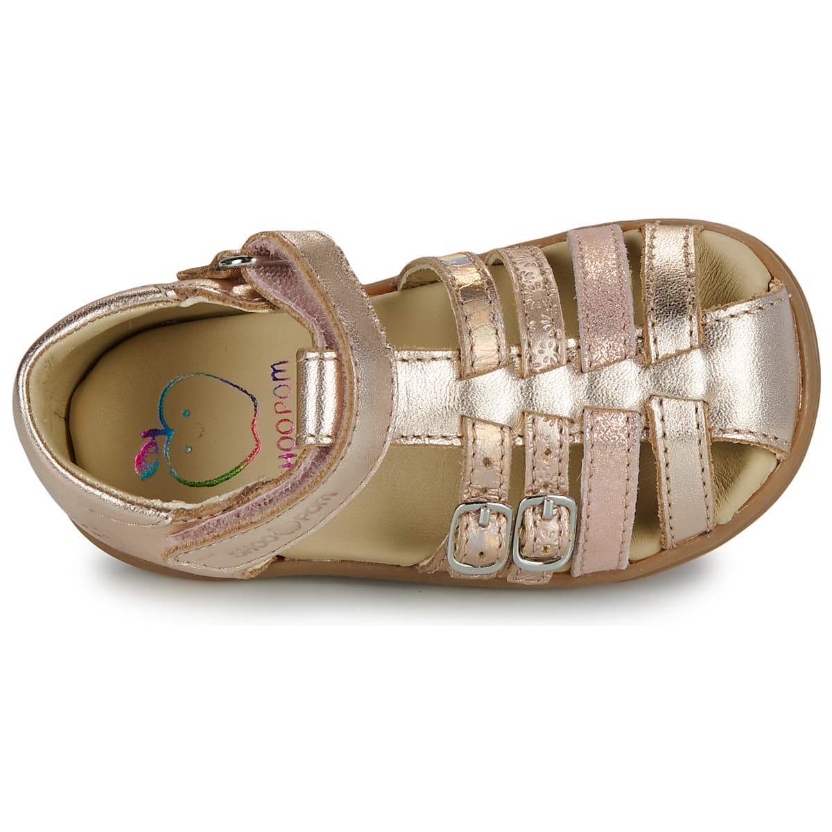 Girls' Sandals Shoo Pom Gold