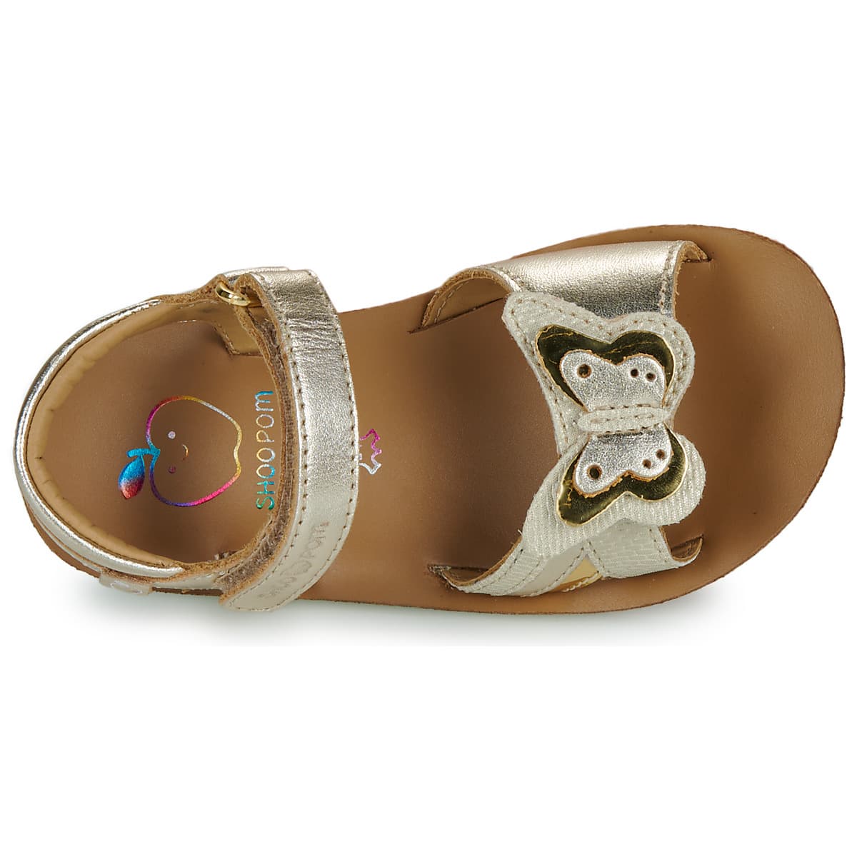Girls' Sandals Shoo Pom Gold