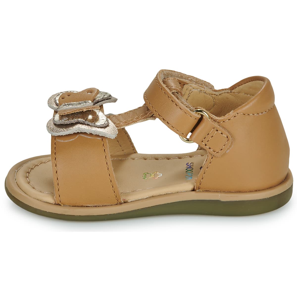 Girls' Sandals Shoo Pom Brown