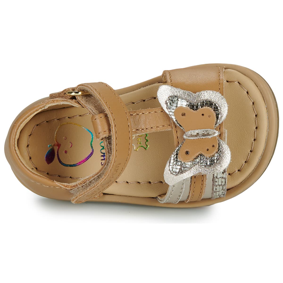 Girls' Sandals Shoo Pom Brown