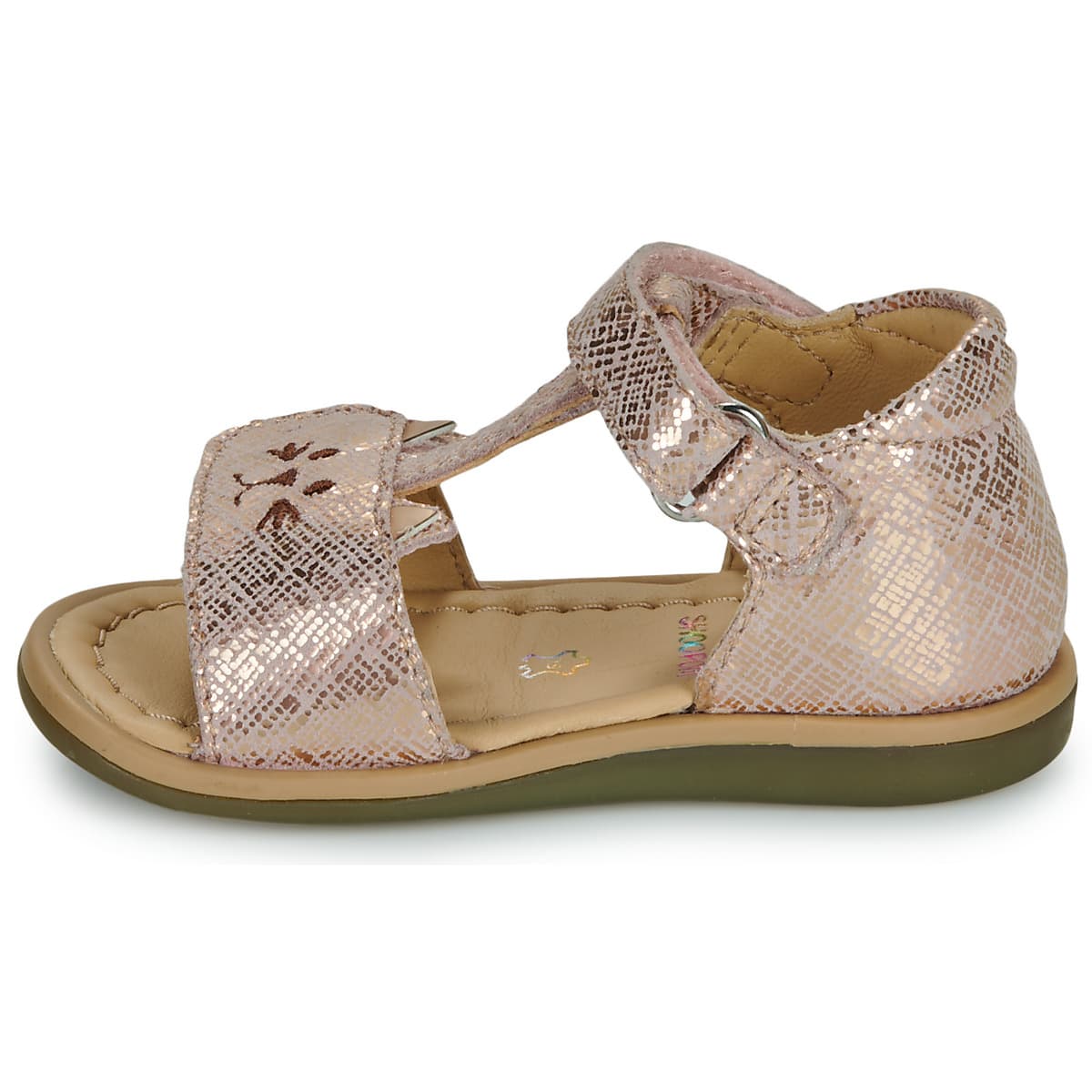 Girls' Sandals Shoo Pom Gold