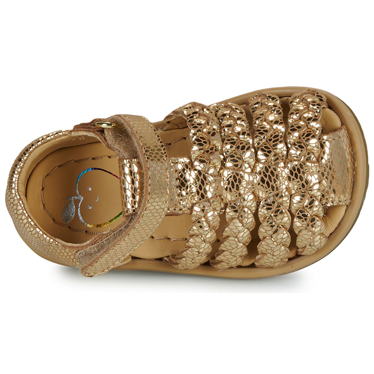 Girls' Sandals Shoo Pom Gold