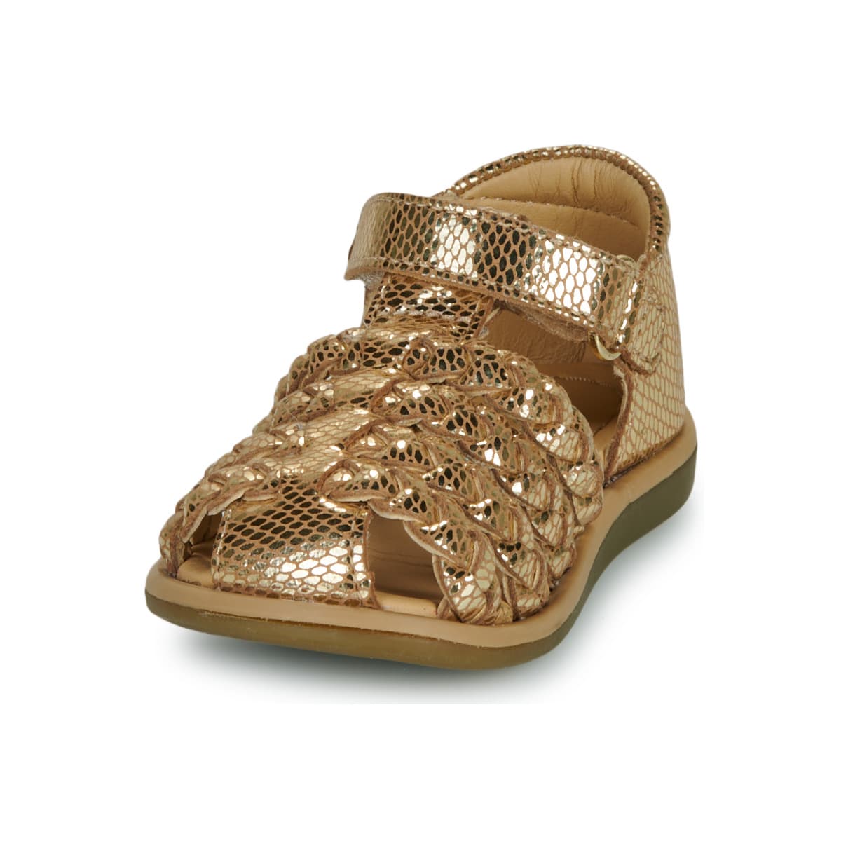 Girls' Sandals Shoo Pom Gold