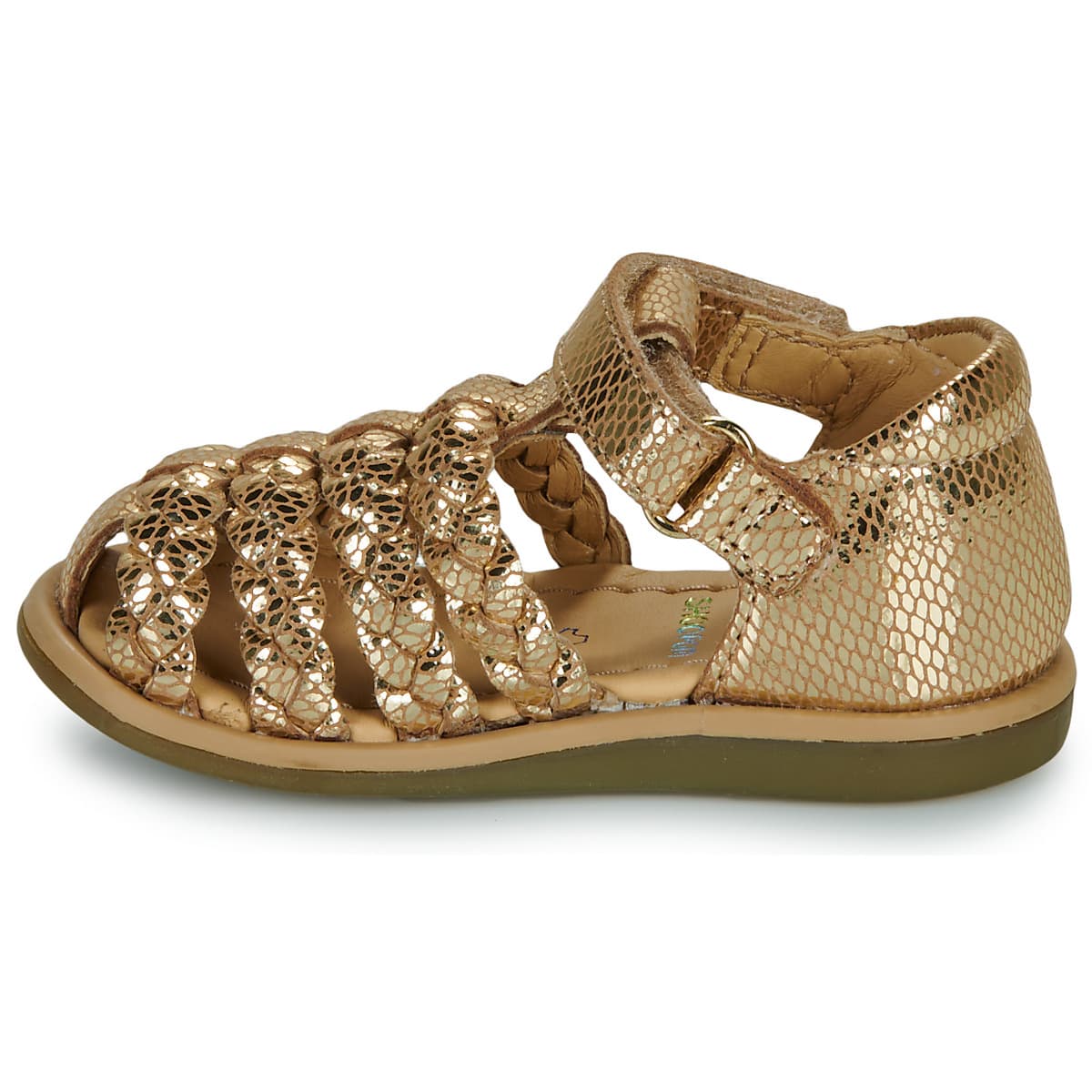 Girls' Sandals Shoo Pom Gold
