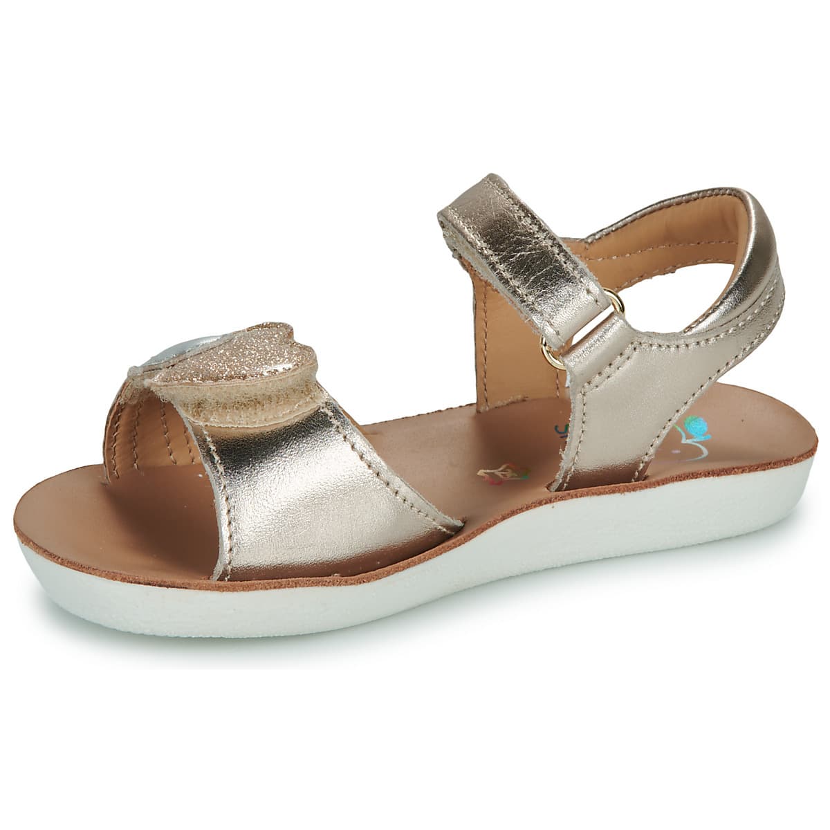 Girls' Sandals Shoo Pom Gold