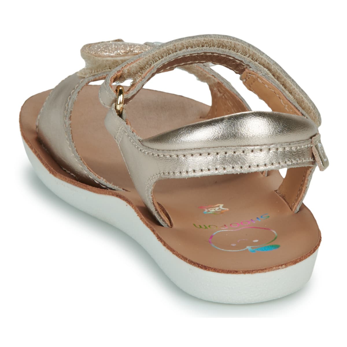 Girls' Sandals Shoo Pom Gold