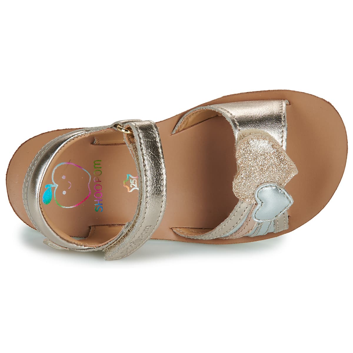 Girls' Sandals Shoo Pom Gold