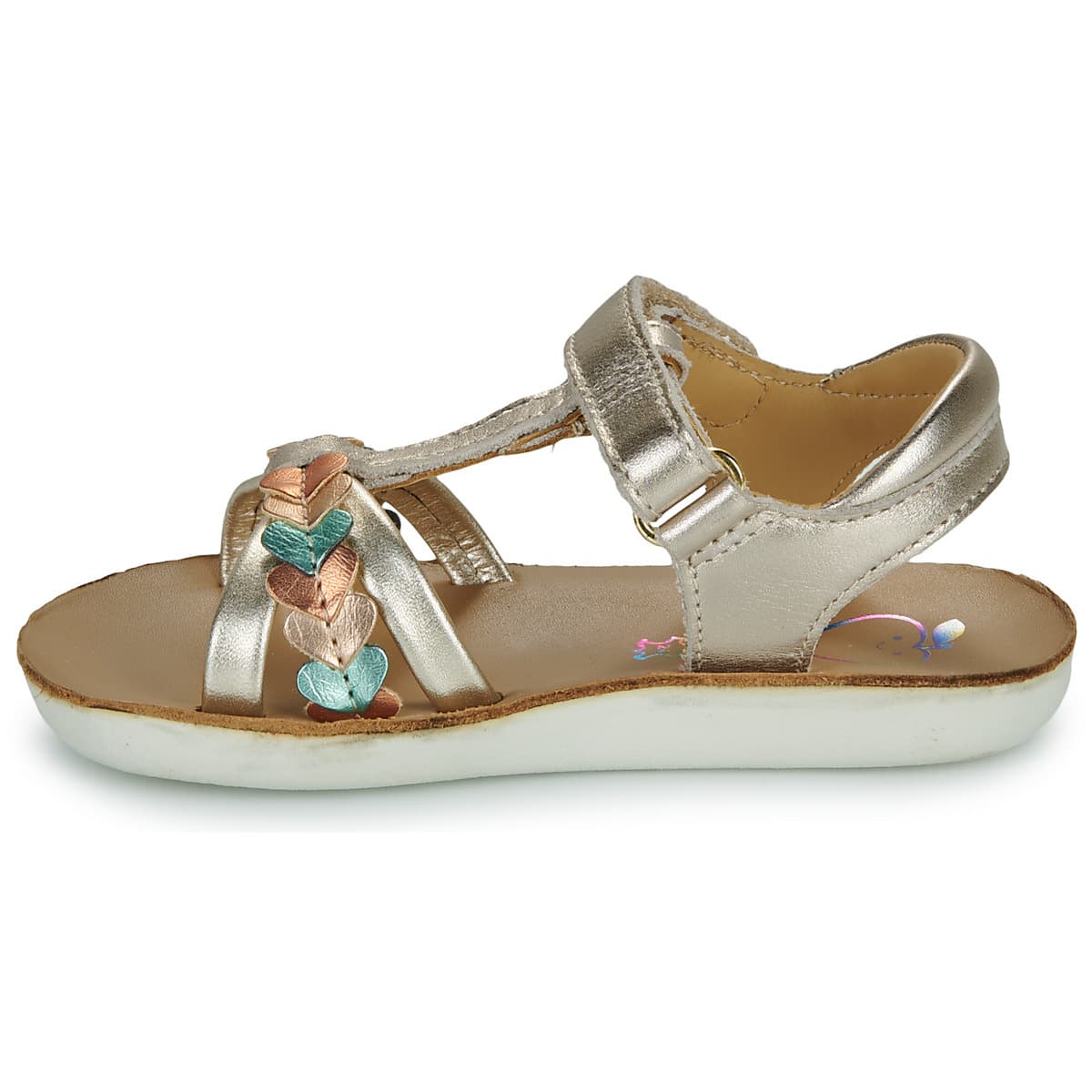 Girls' Sandals Shoo Pom Gold