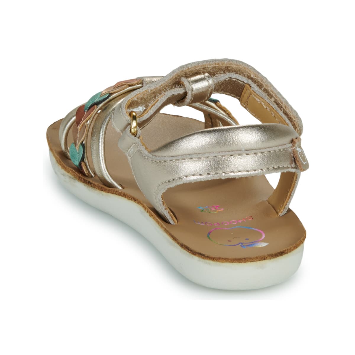 Girls' Sandals Shoo Pom Gold