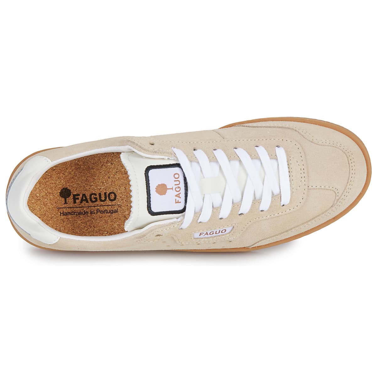 Women's Sneakers Faguo Beige