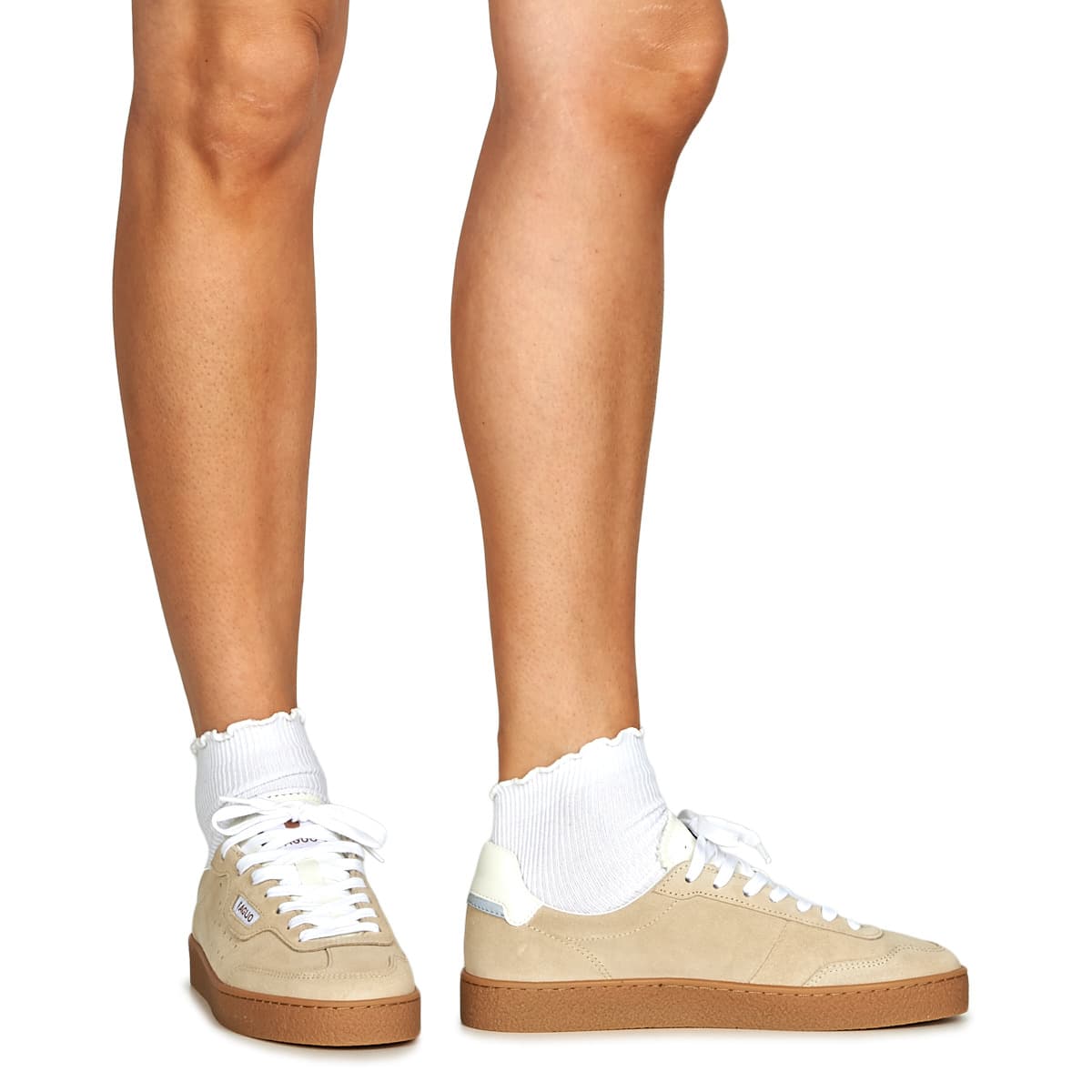 Women's Sneakers Faguo Beige