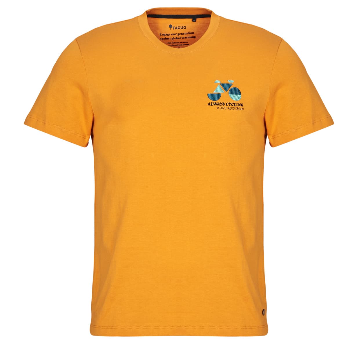 Men's T-Shirts Faguo Orange