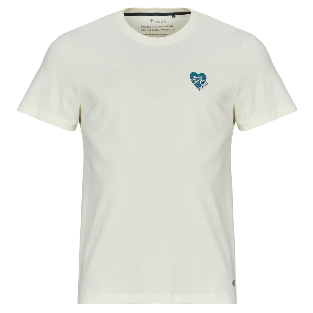 T-shirt με κοντά μανίκια Faguo ARCY