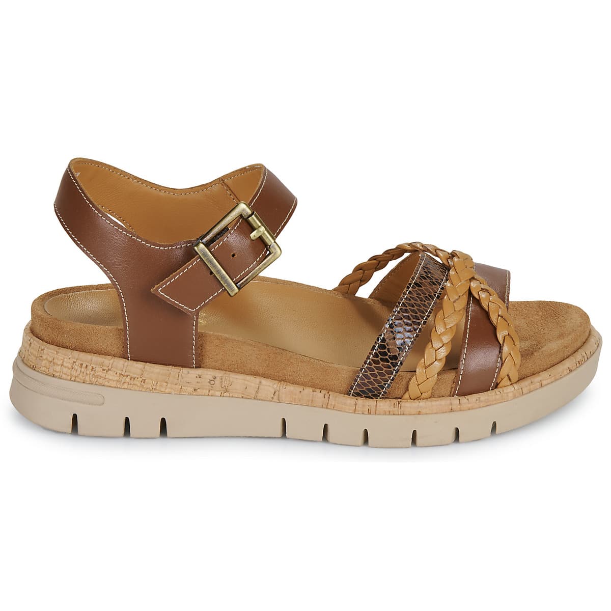 Women's Platforms TBS Brown