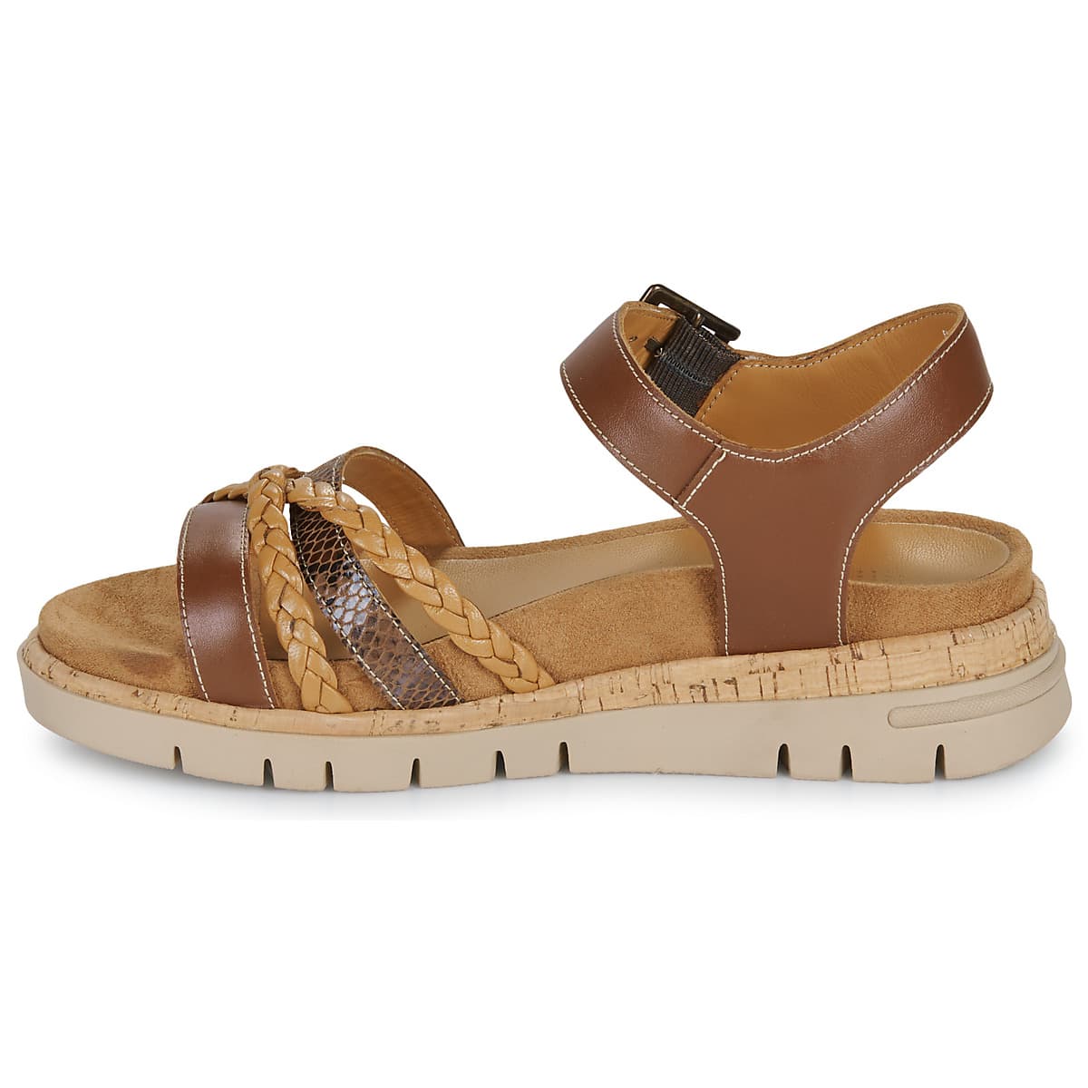 Women's Platforms TBS Brown