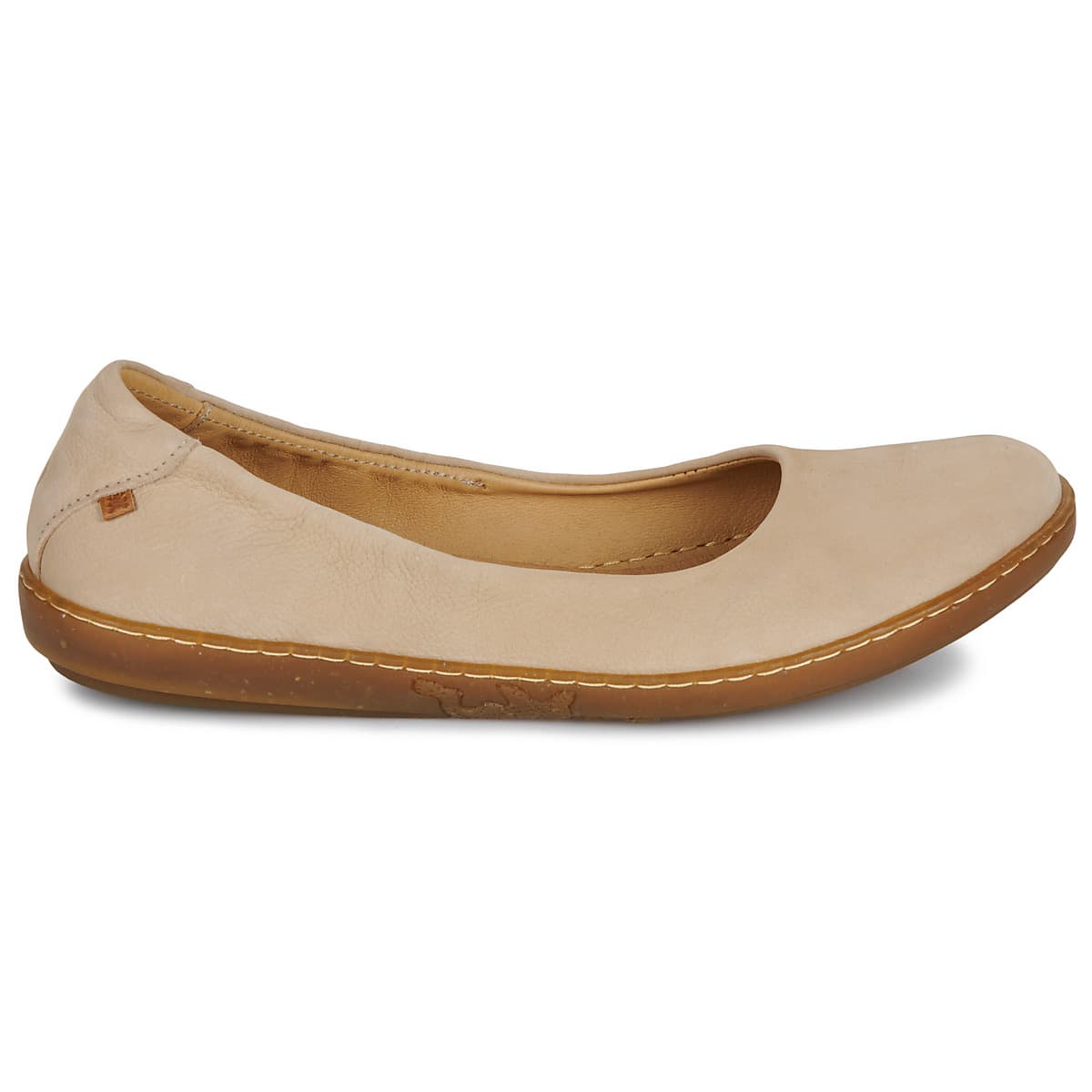 Women's Ballet Flats El Naturalista Beige
