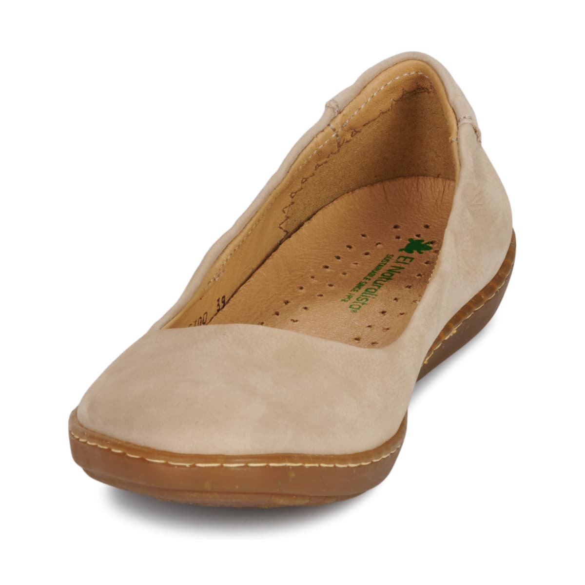 Women's Ballet Flats El Naturalista Beige
