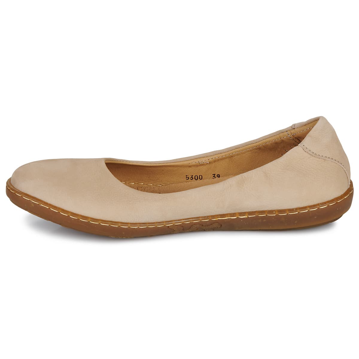 Women's Ballet Flats El Naturalista Beige