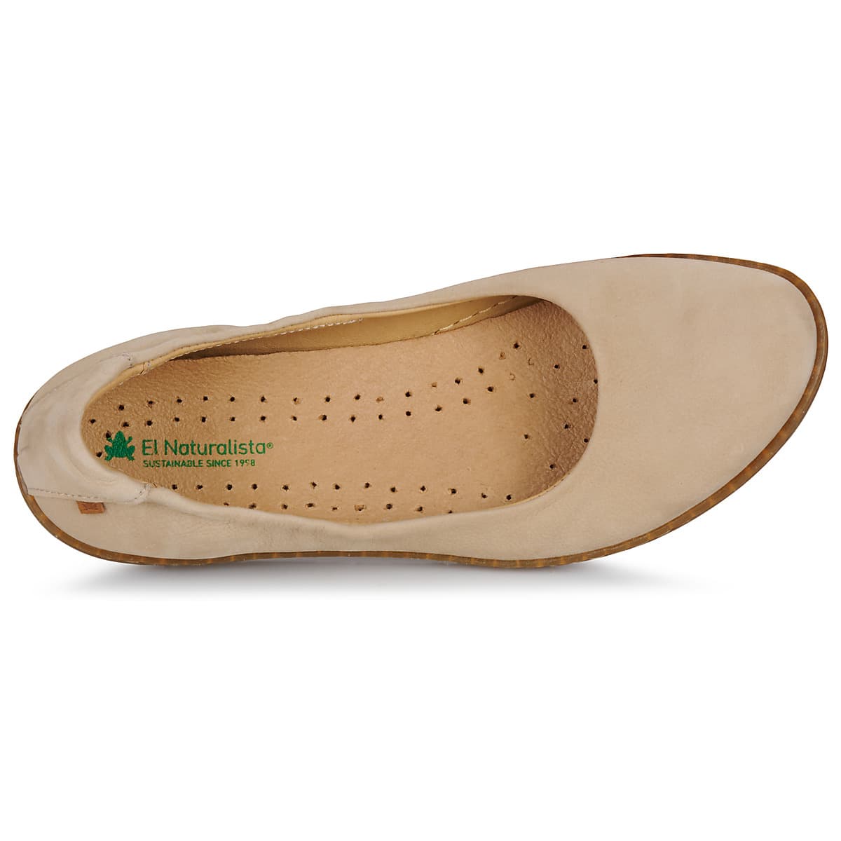 Women's Ballet Flats El Naturalista Beige