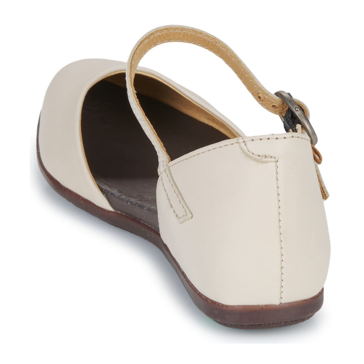 Women's Ballet Flats El Naturalista White