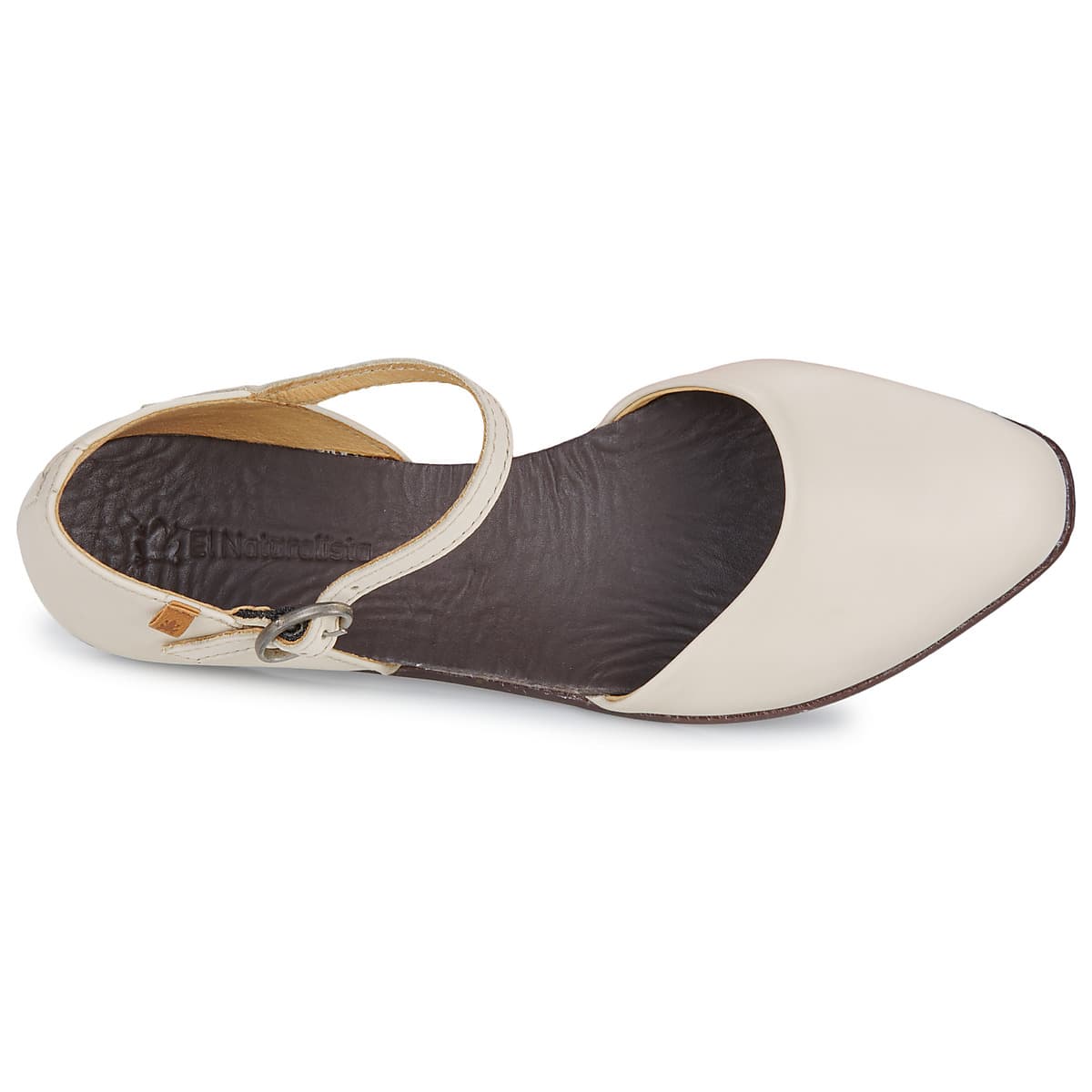 Women's Ballet Flats El Naturalista White