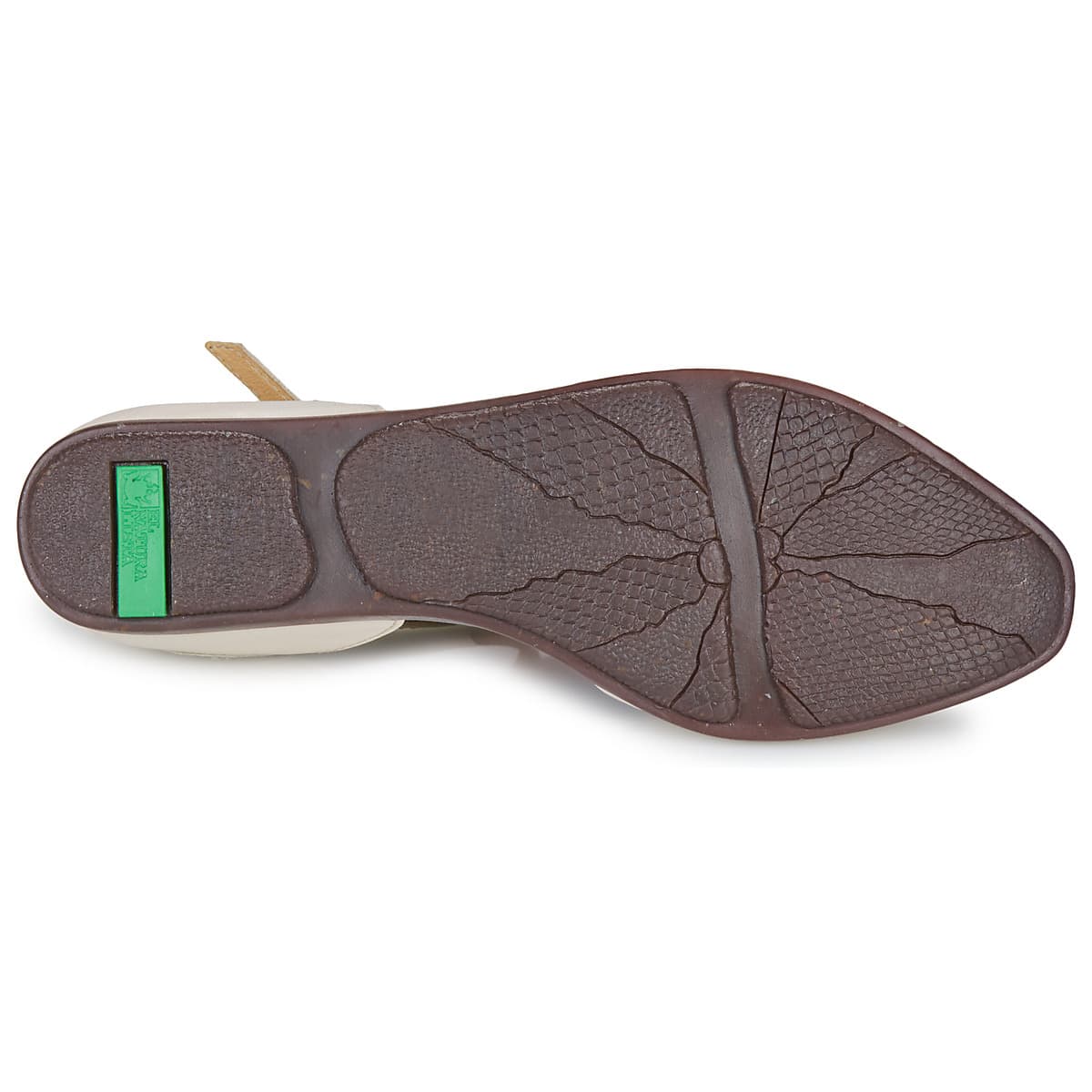 Women's Ballet Flats El Naturalista White