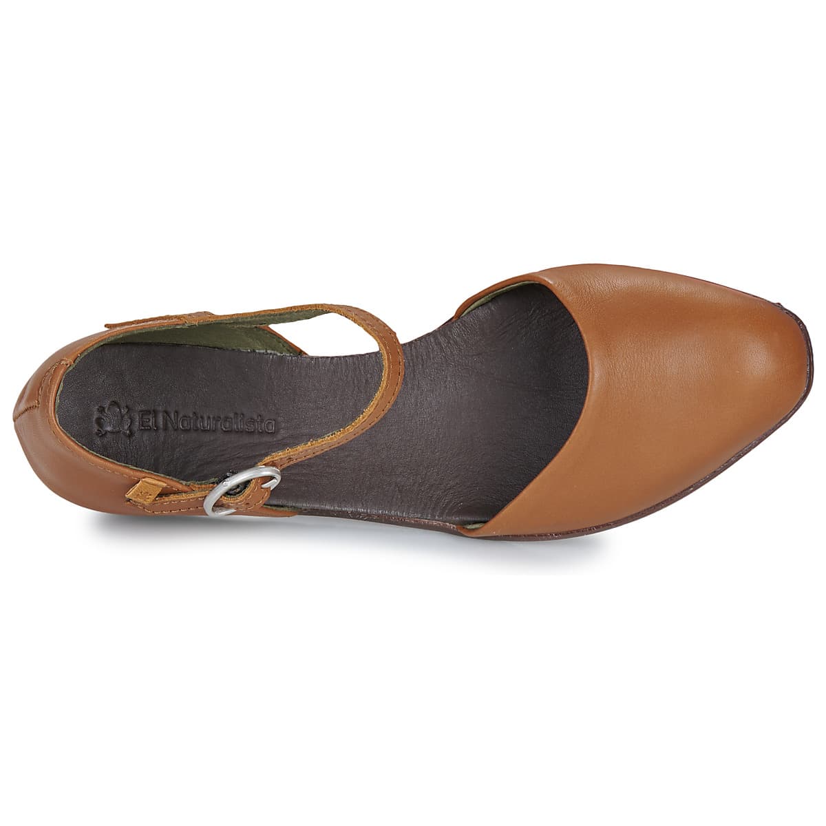 Women's Ballet Flats El Naturalista Brown