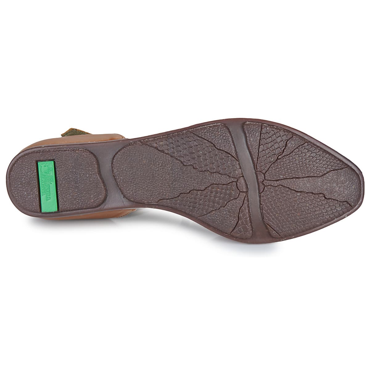 Women's Ballet Flats El Naturalista Brown