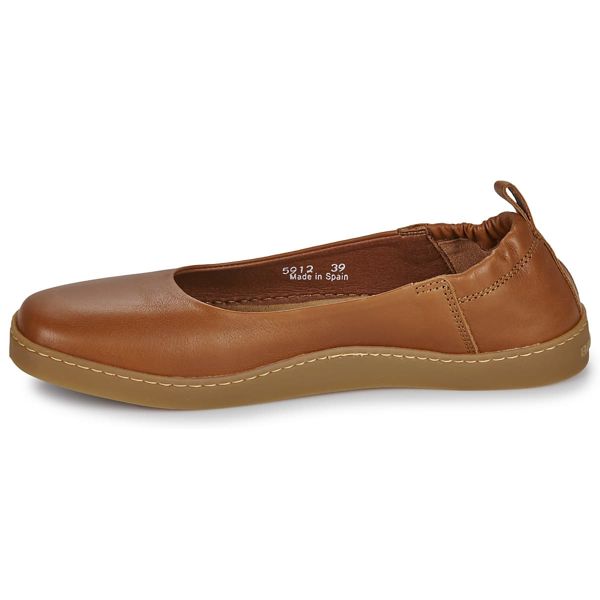 Women's Ballet Flats El Naturalista Brown