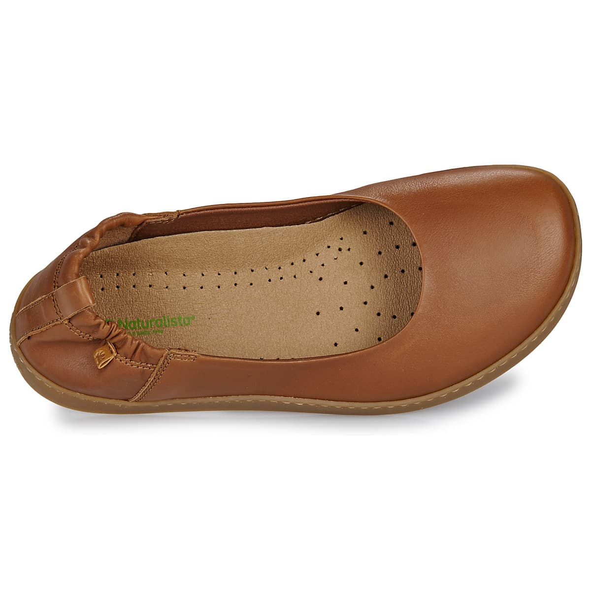 Women's Ballet Flats El Naturalista Brown