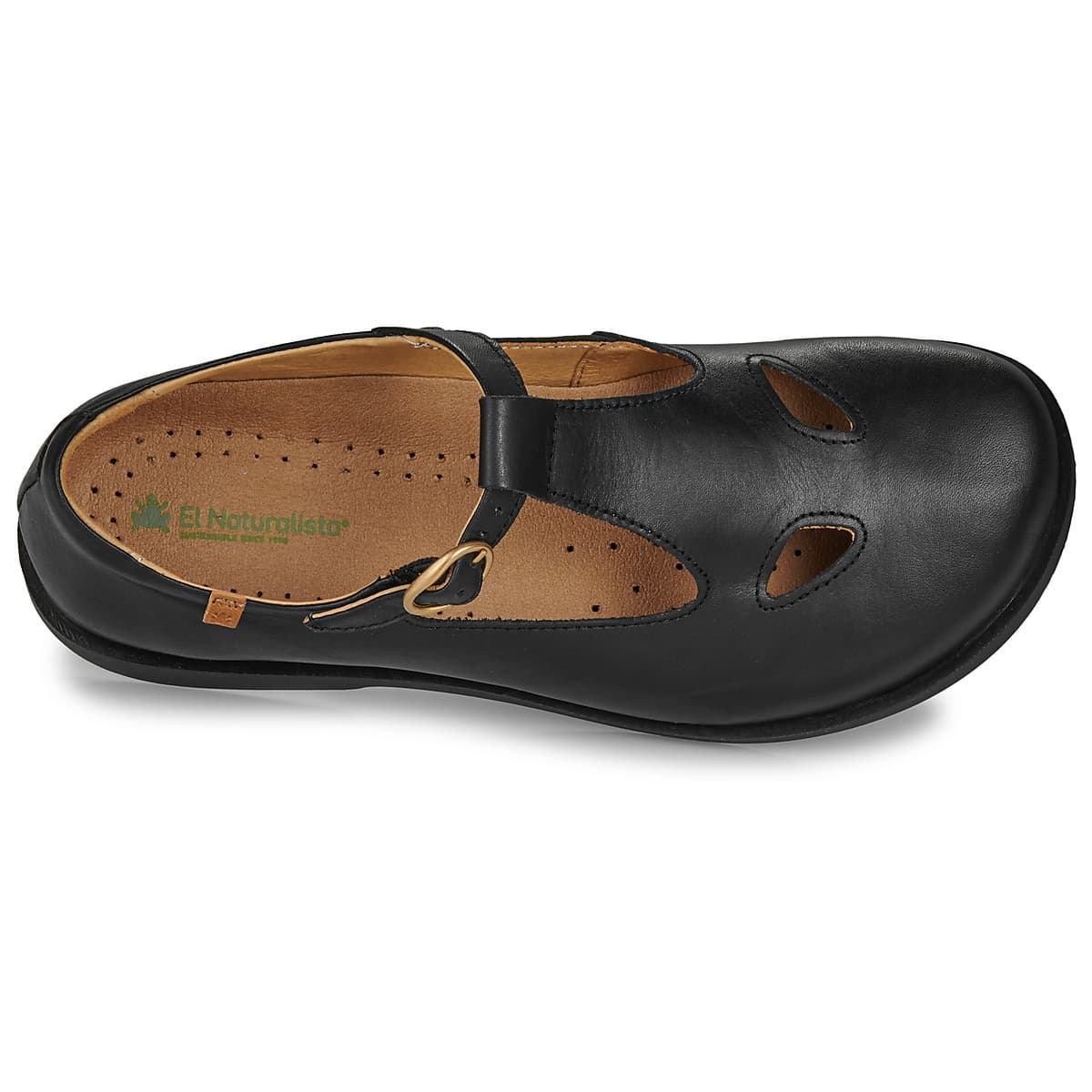 Women's Ballet Flats El Naturalista Black